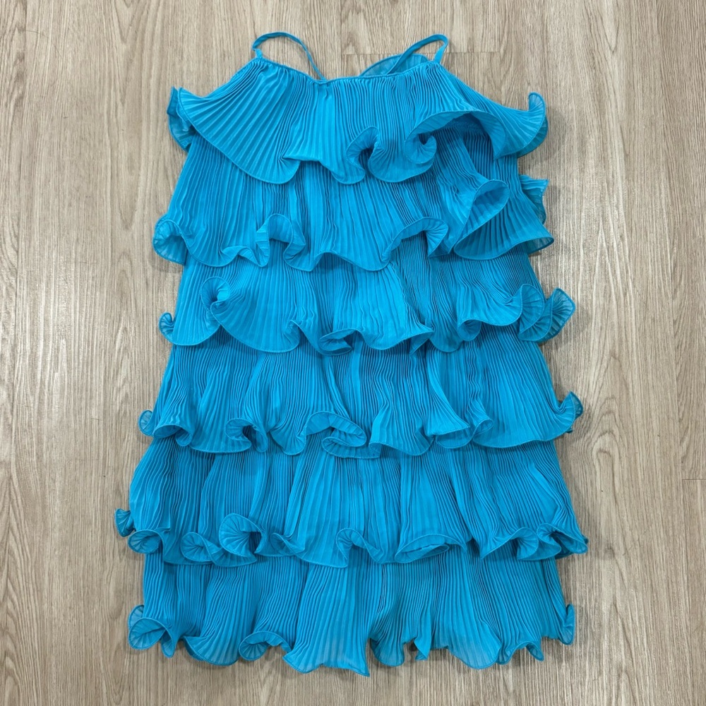 Petal & pup ruffles tiered mini dress nwot - Picture 6 of 6